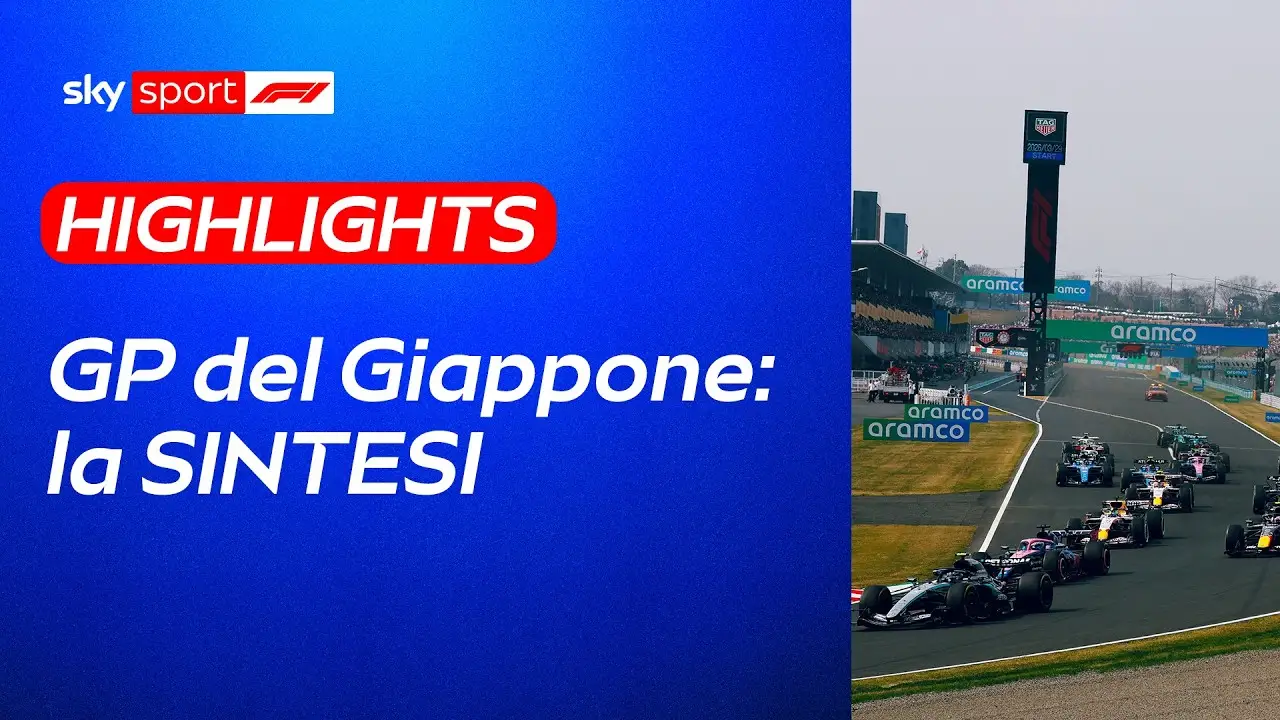 F1, la lunga sintesi del GP del Giappone a Suzuka