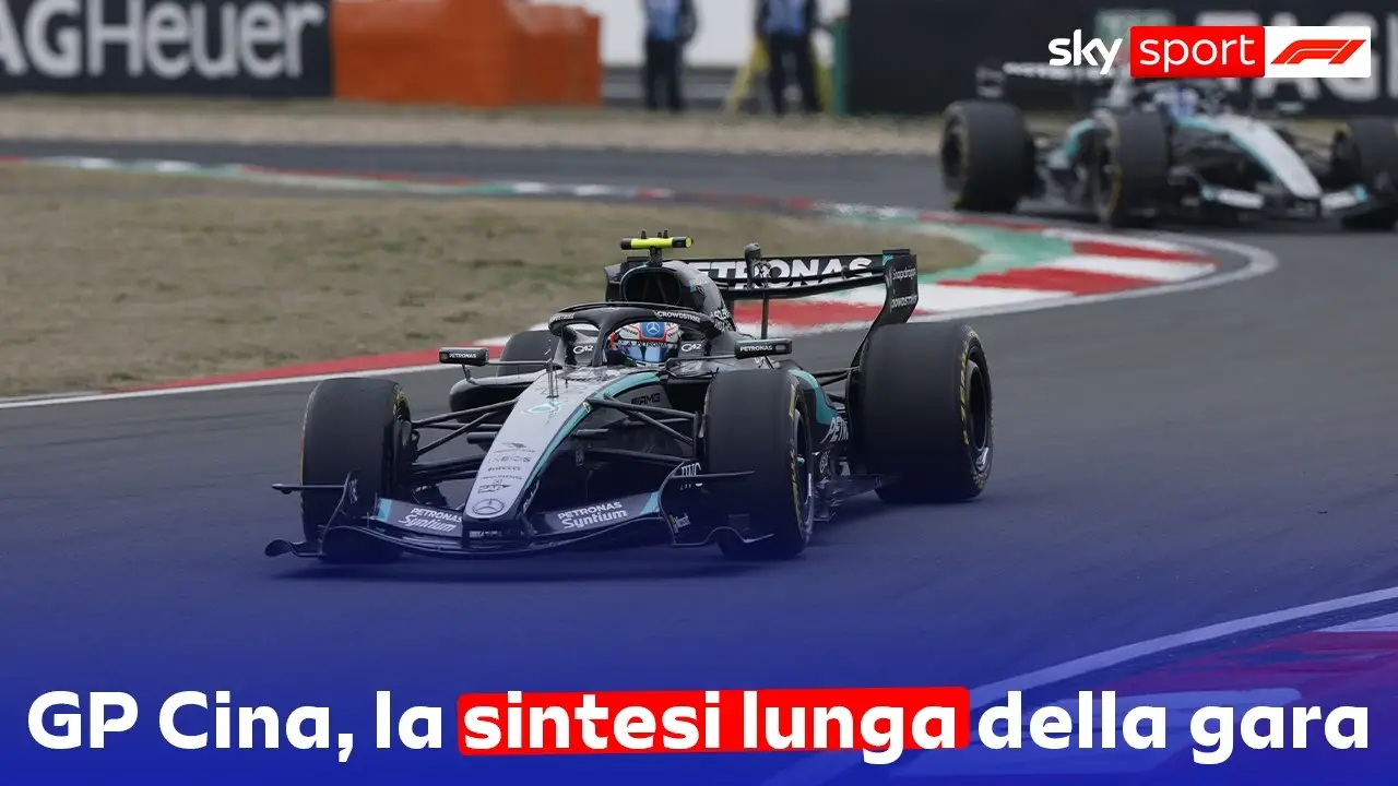 F1, GP Cina: la sintesi lunga della gara di Shanghai, secondo Gran Premio della stagione